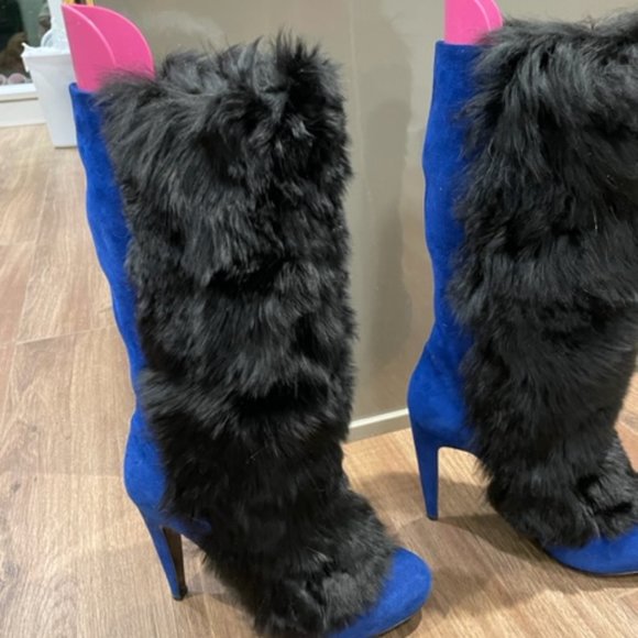 Giuseppe Zanotti Fur Women Boots, Mink Fur, Brand new, size 8.5-9, heeled boots - Picture 6 of 7